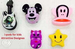 Ipods for kids in very attractive designs and