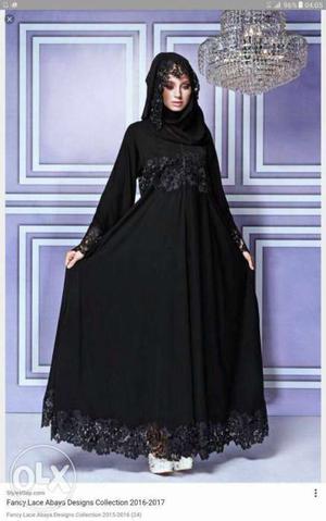 It's dubai abaya in original nida fabric