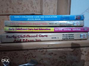 Ntt, b.ed nursery course 4 books set