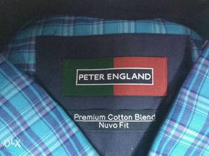 Peter England premium cotton blend blue color 40cm with Bill