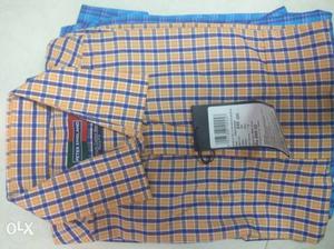 Peter England premium cotton blend half shirt