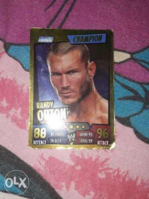 Randy Orton Trading Card