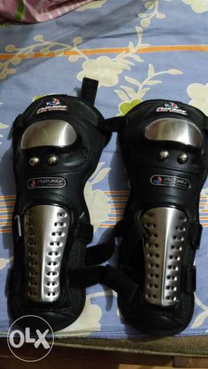 Rider gear- Elbow pads with stainless steel