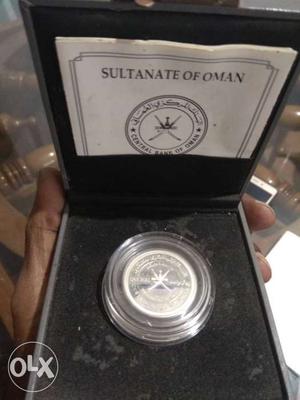 Silver Sultanate Of Oman Coin