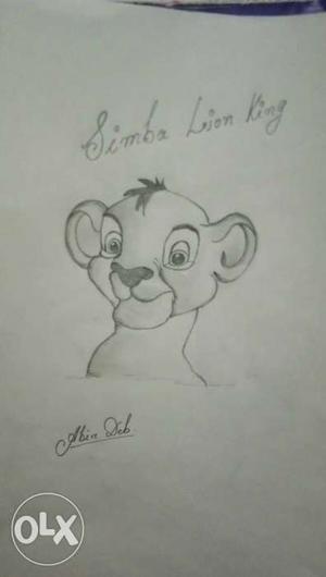 Sketch Of Simba