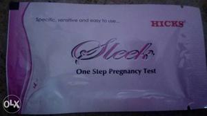 Sleek Hicks One Step Pregnancy Test