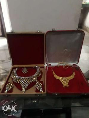 Two Necklace With Box verry good condition only 2 time used