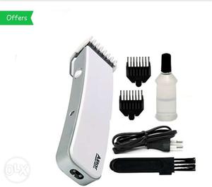 White And Gray Hair Clipper
