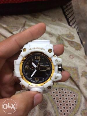 White Casio G-Shock Watch