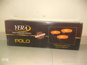 Yera International Polo 3pcs Mixing Bowl Set Box