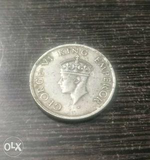  old half rupee coin only one is available now