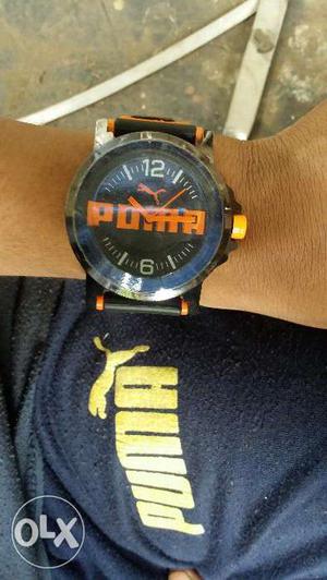 15 days old new price 700 puma branded watch