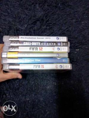 6 ps3 games for just  ie less than 300 per