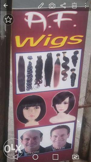 A f wigs wholesaler shop of hyderabad