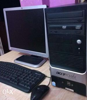 Acer,power brand computer set is very fast speed &nice look