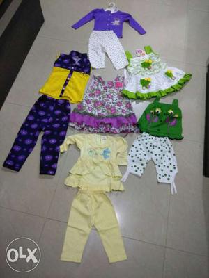 Baby unused cloth 6 month to 2 years 150 rs each