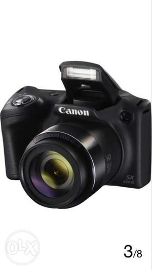 Black Canon Sx430.