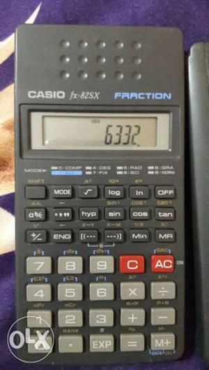 Black Casio Digital Scientific Calculator