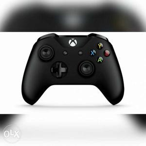 Black Microsoft Xbox One Controller brand new 1 year