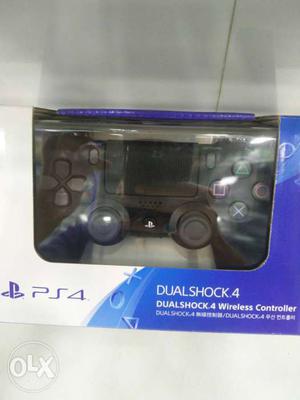 Black Sony Dual Shock 4 Wireless Controller In Box