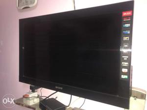 Black Sony Flat Screen TV