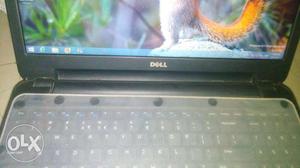 Dell black laptop, 4 GB ram, 500 GB hard is,