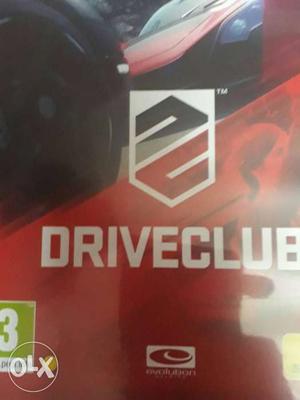 Driveclub For Ps4 played Only Once