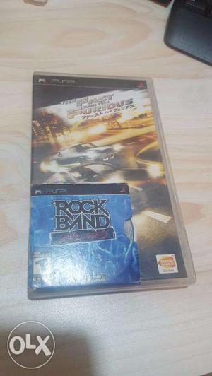Fast and the furious:tokyo drift + rock band PSP UMD GAMES
