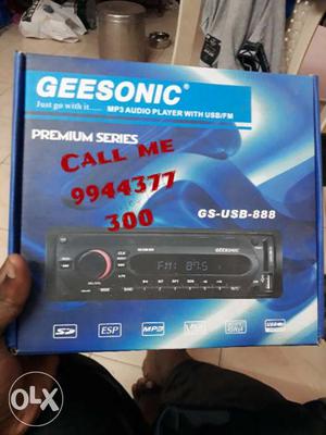 Geesonic MP3 Audio Player With USB Box new piece