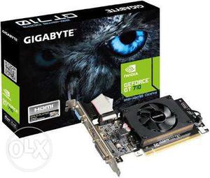 Gigabyte gt710.very good condition and new