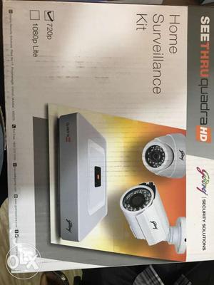 Godrej CCTV kit. New set. MRP Rs. /- Free