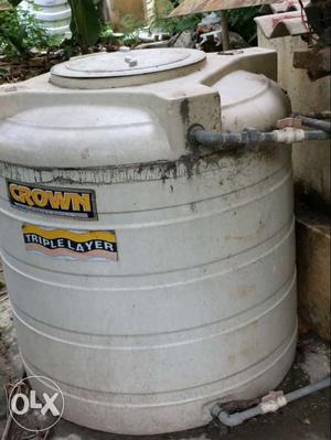 Gray Crown Water Container