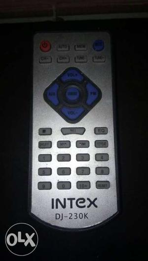 Gray Intex DJ-230k Remote