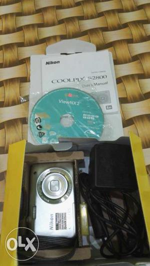 Grey Nikon Coolpix  Camera Kit