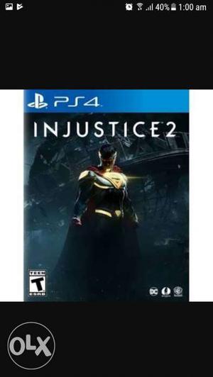 Injustice 2 PS4 Game Case Cover Screenshot