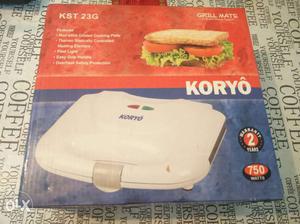 KORYO Grill Sandwich maker -750watts- KST 23G_