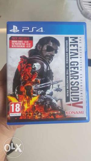 Metal Gear Solid V: Defeinitive Experience. only 1 week old