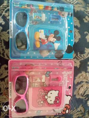 Mickey Mouse And Hello Kitty Themed Packs