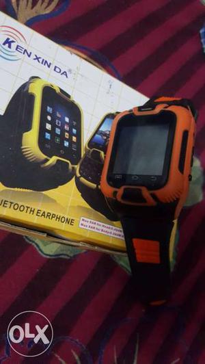 Mobile watch dual sim 2 months old
