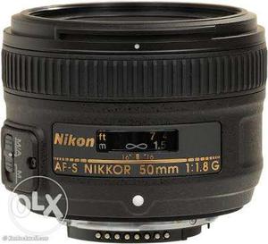 Nikon 50mm prime lens