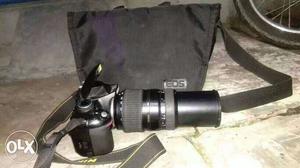 Nikon d with lens with good condition