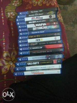 PS4 Game Case Collection