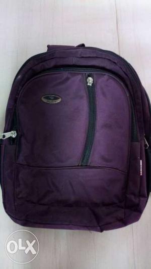 Purple Backpack