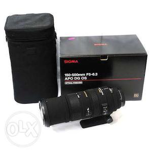 Sigma mm SUPER TELEPHOTO Lens for CANON