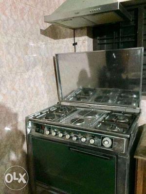 Stainless Steel Electric Built-In Oven/Grilling/Gas Stove