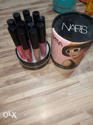 Twelve NARS Liquid Matte Lipsticks
