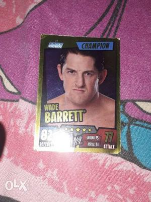 Wade Barrett Trading Card
