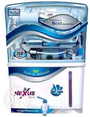 White And Blue Nexus Water Filtering System