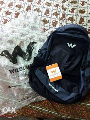 Wildcraft Bag (Black) Not At All Used Price Tag