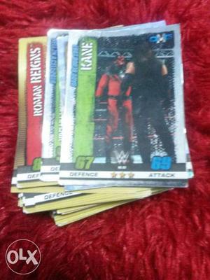 Wwe slam attack cards 